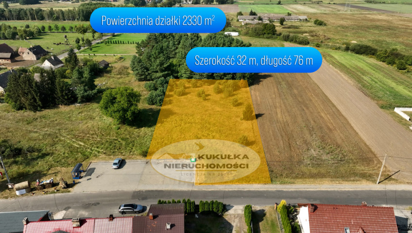 Działka Sprzedaż Ściechów