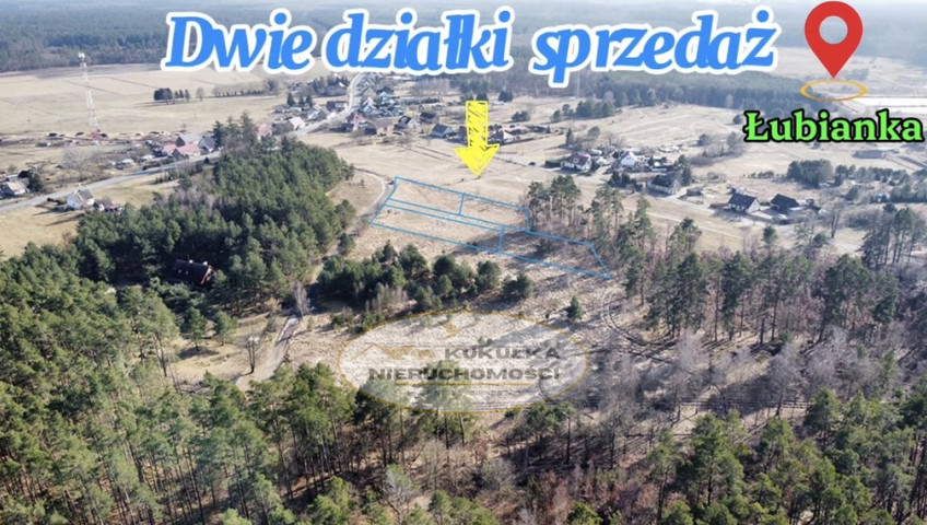 Działka Sprzedaż Łubianka