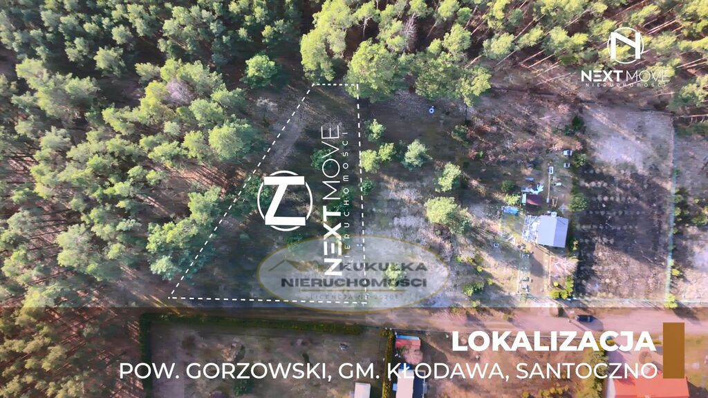 Działka Sprzedaż Santoczno