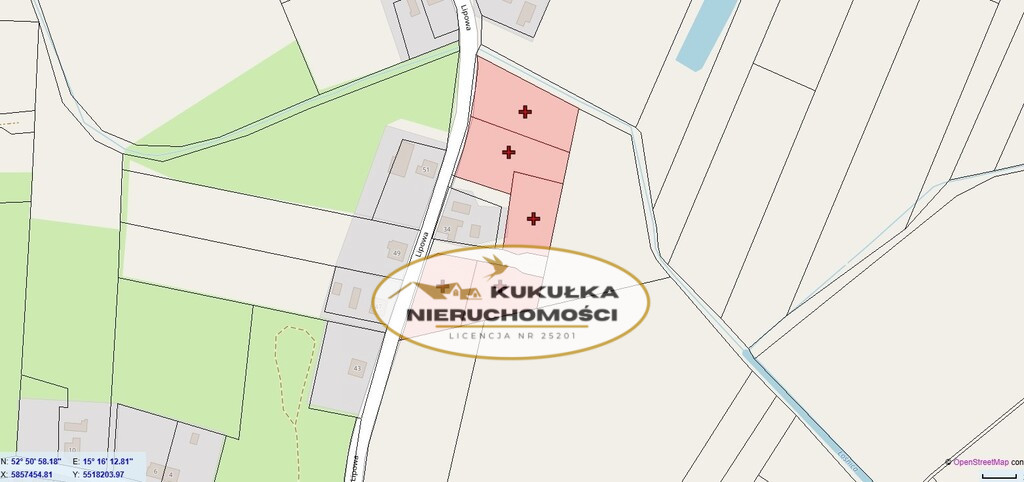 Działka Sprzedaż Łośno