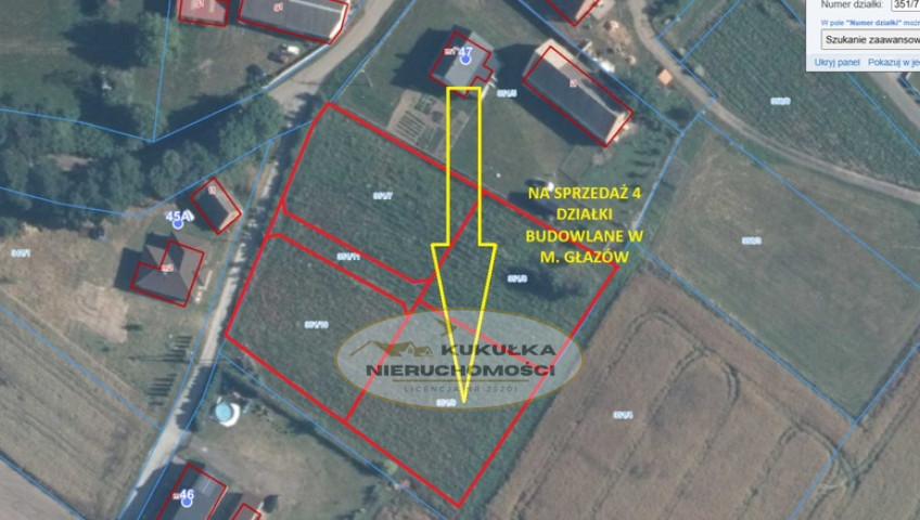 Działka Sprzedaż Głazów