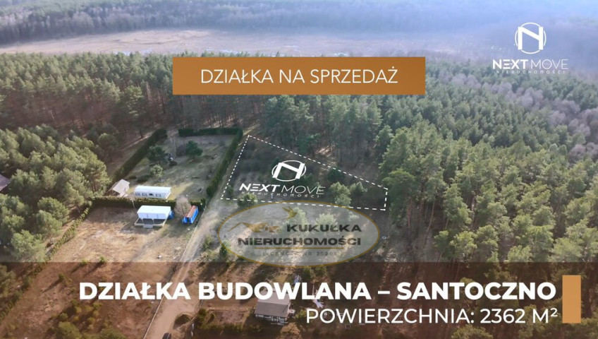 Działka Sprzedaż Santoczno