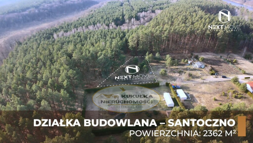 Działka Sprzedaż Santoczno
