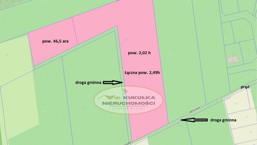 Działka Sprzedaż Skwierzyna Międzyrzecka