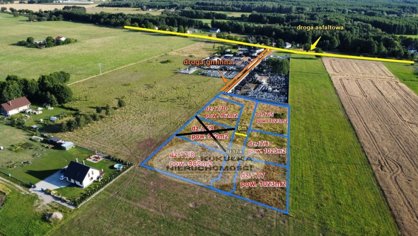 Działka Sprzedaż Borek
